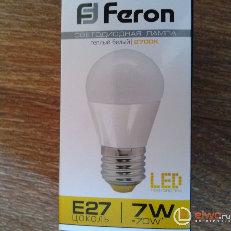 ЛАМПЫ СВЕТОДИОДНЫЕ Feron 2