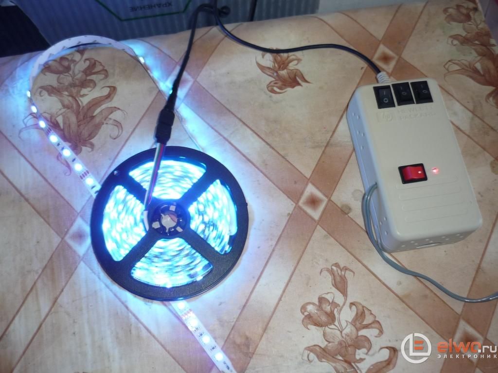ПОДСВЕТКА ИЗ RGB ЛЕНТЫ 2
