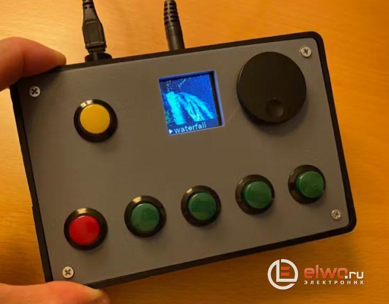 ЦИФРОВОЙ ГЕНЕРАТОР БЕЛОГО ШУМА С LCD